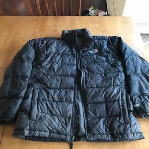 Boys Northface Coat Black and grey
